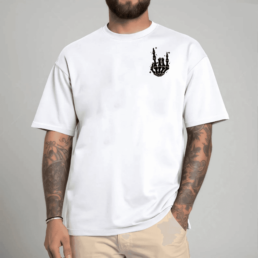 Grill Boss Burnt to Perfection T-Shirt – Funny Father's Day Gift for Dad, BBQ Skeleton Tee thumbnail - detail view