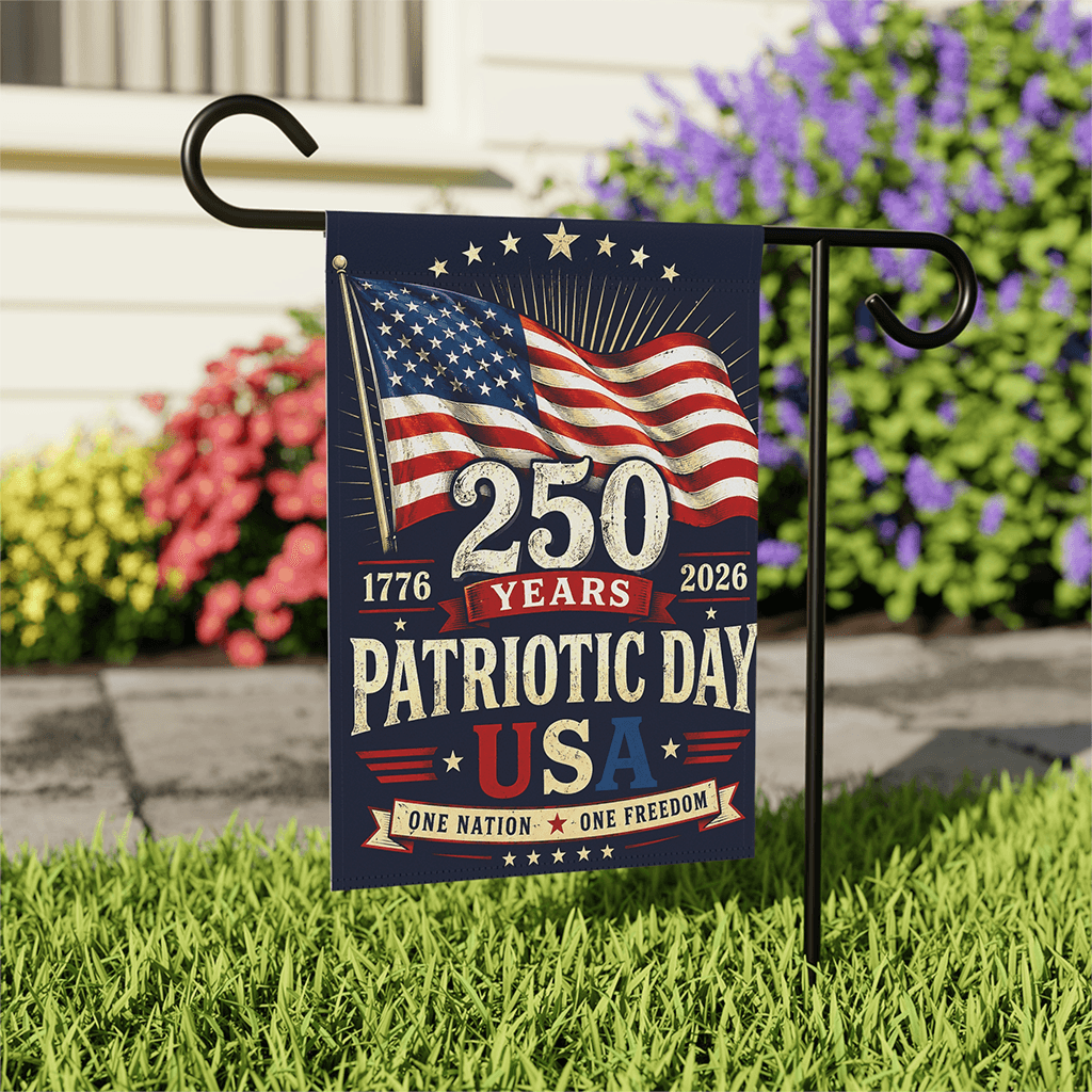 250 Years Patriotic Day USA Flag - 4th of July Gift for Him & Her thumbnail - front view