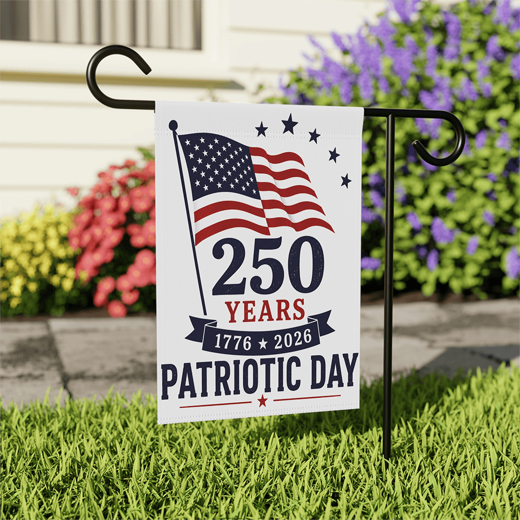 1776 2026 Patriotic Day USA Flag - 250 Years Gift for Him & Her thumbnail - front view