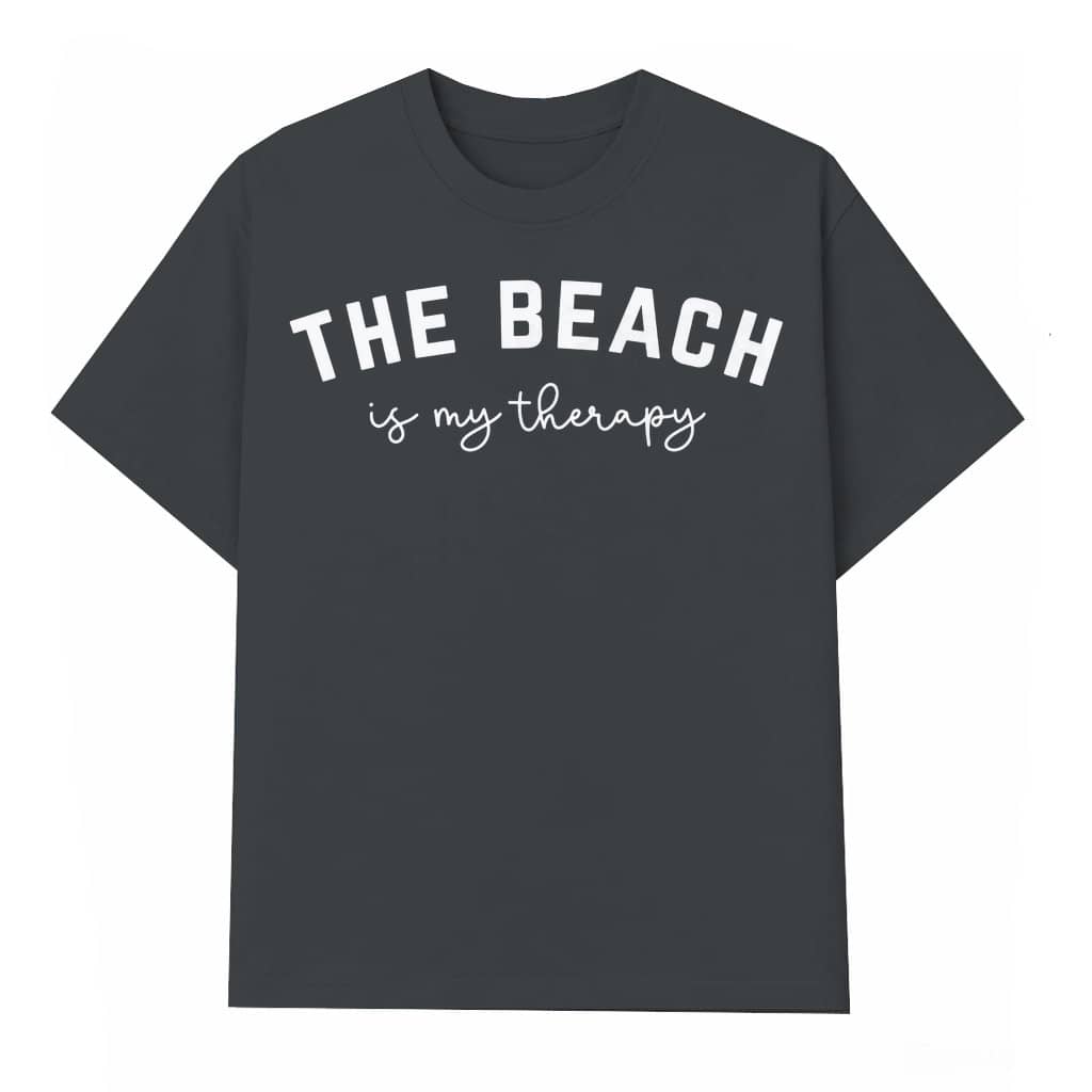 Beach Is My Therapy T-shirt – Summer Vacation Gift for Her