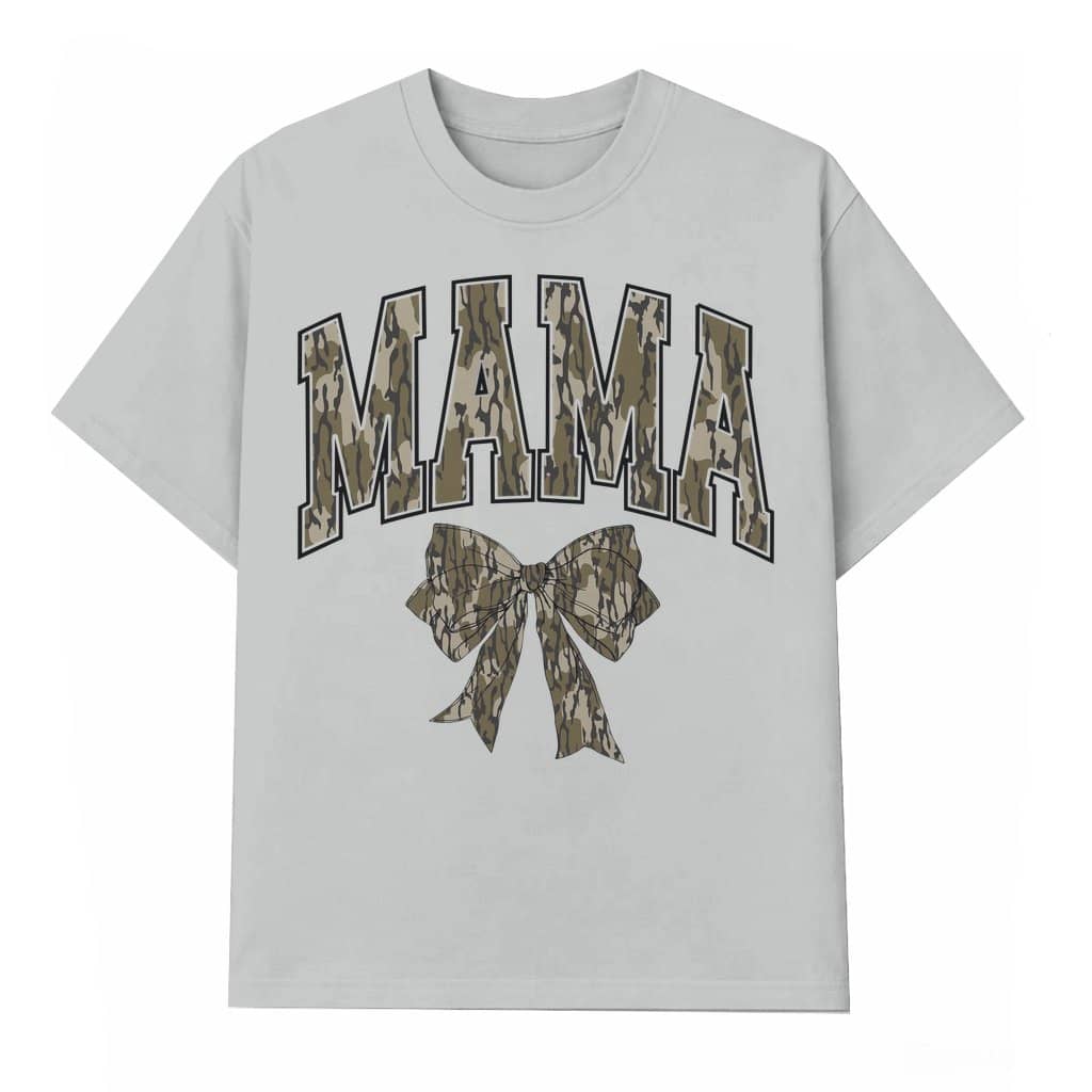 Classic Mama Bottomland Camo T-shirt – Summer Gift for Mama Unisex