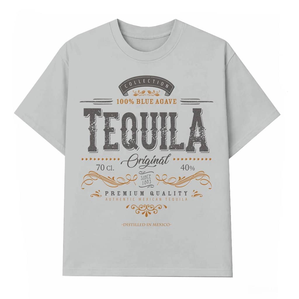 Tequila Vintage Vibe T-shirt – Birthday Gift for Tequila Lovers Unisex Retro