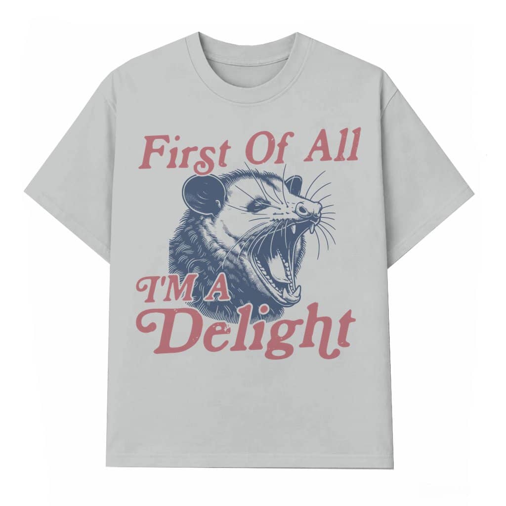 Funny Sarcastic Possum T-shirt – Gift for Sarcasm Lovers Vintage Unisex