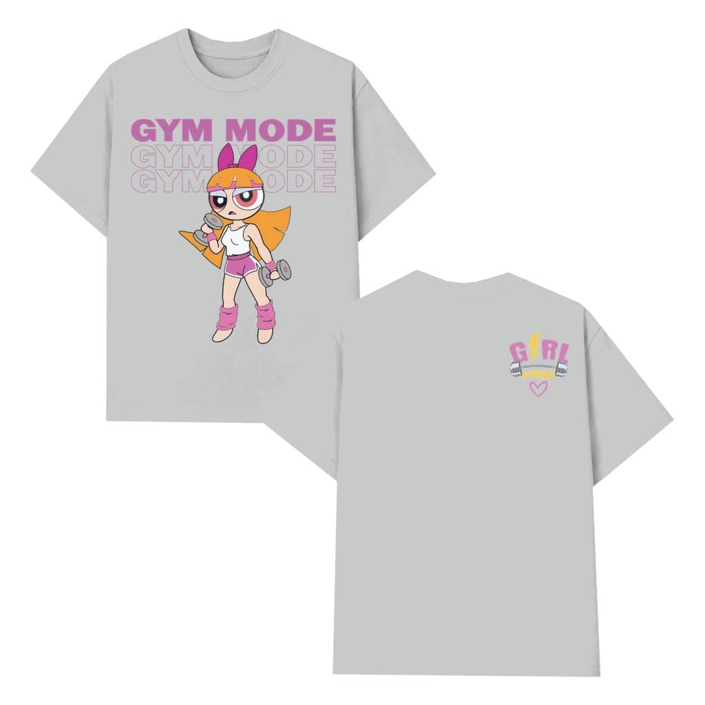 Vintage Gym Mode T-shirt – Gym Lover Gift for Him Her 2 Sided Print