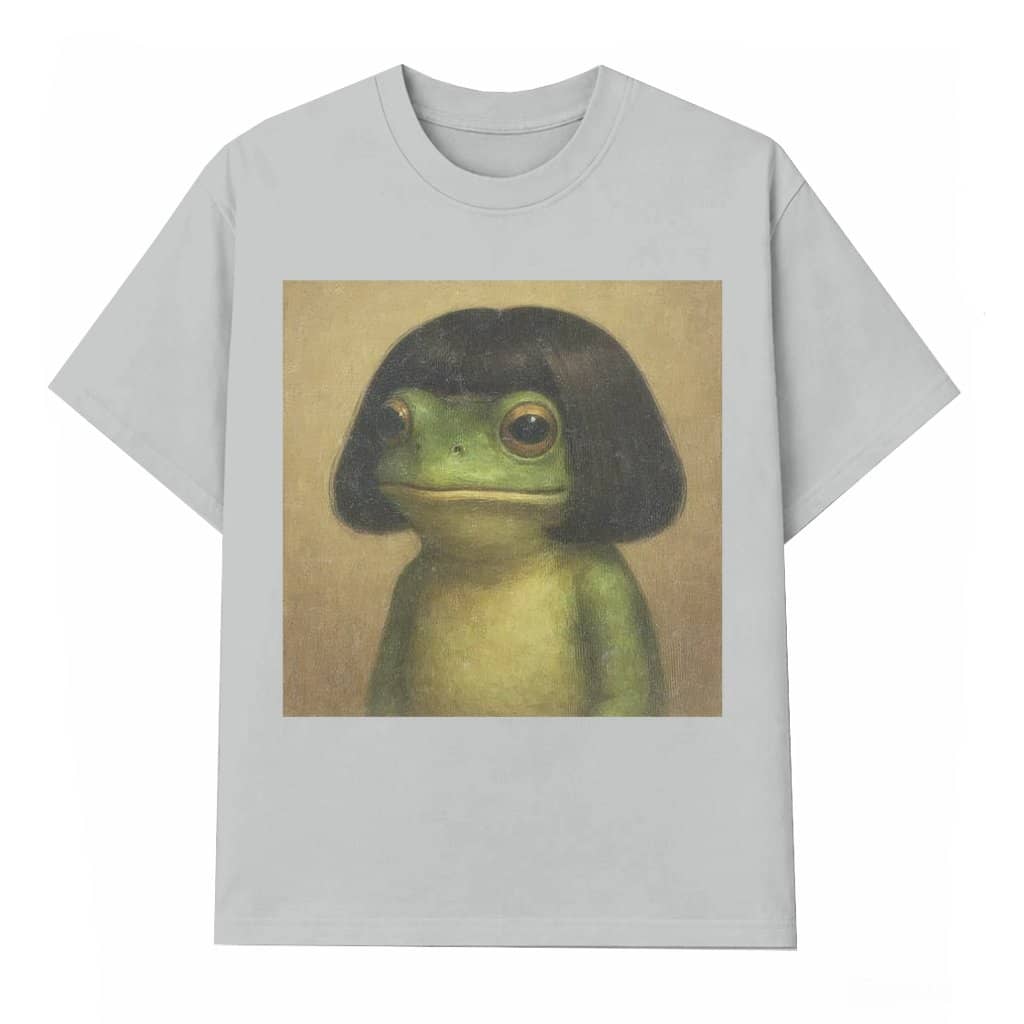 Funny Frog T-shirt – Gift for Men & Women Vintage Style