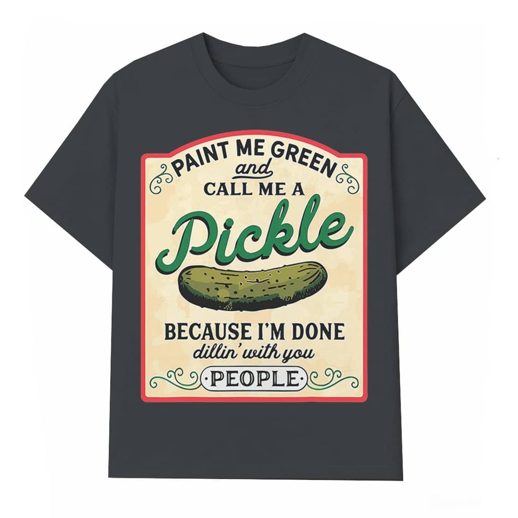 Funny Vintage Pickle T-shirt – Gift for Pickle Lovers