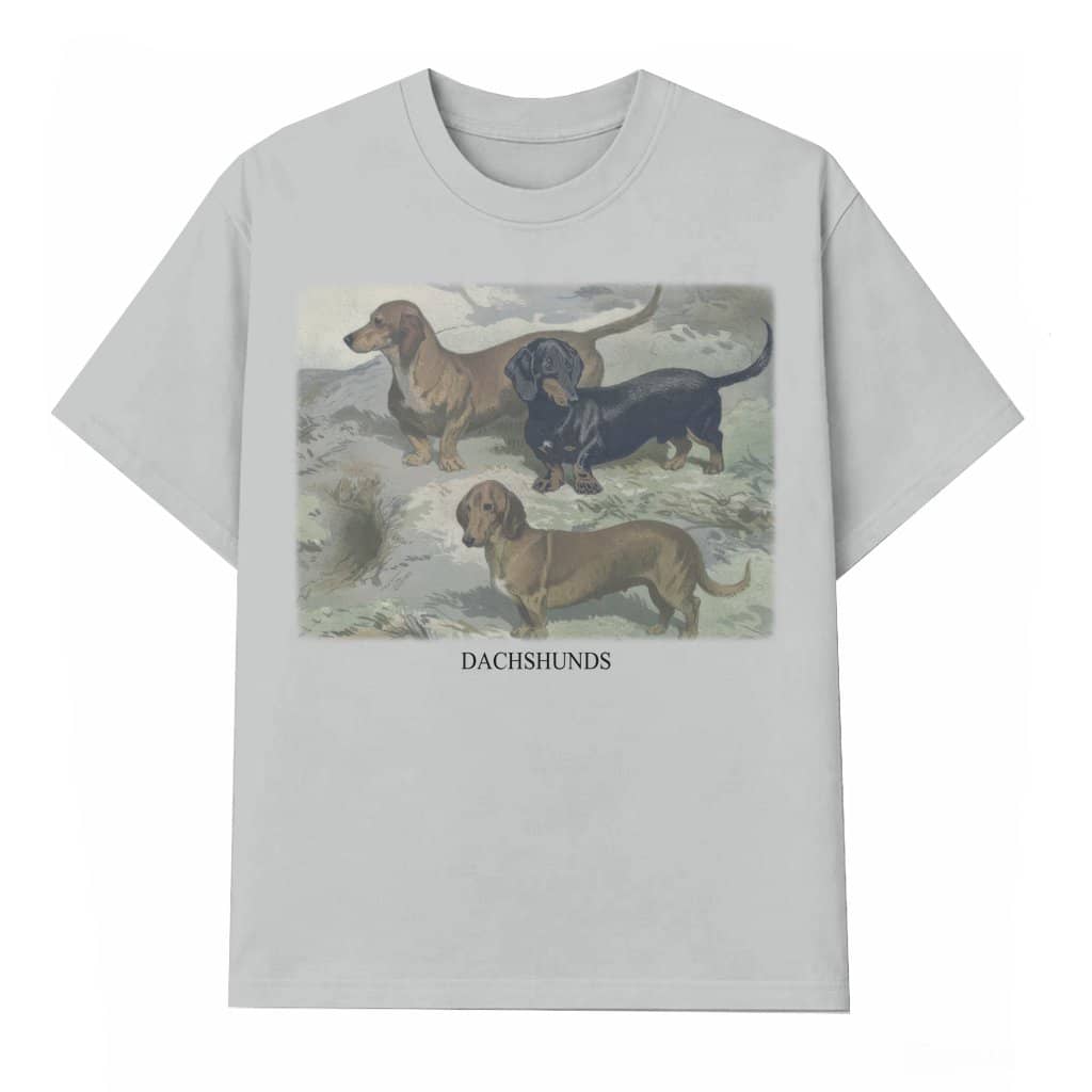 Vintage Dachshund T-shirt – Gift for Dog Mom Cute Mommy and Me Style