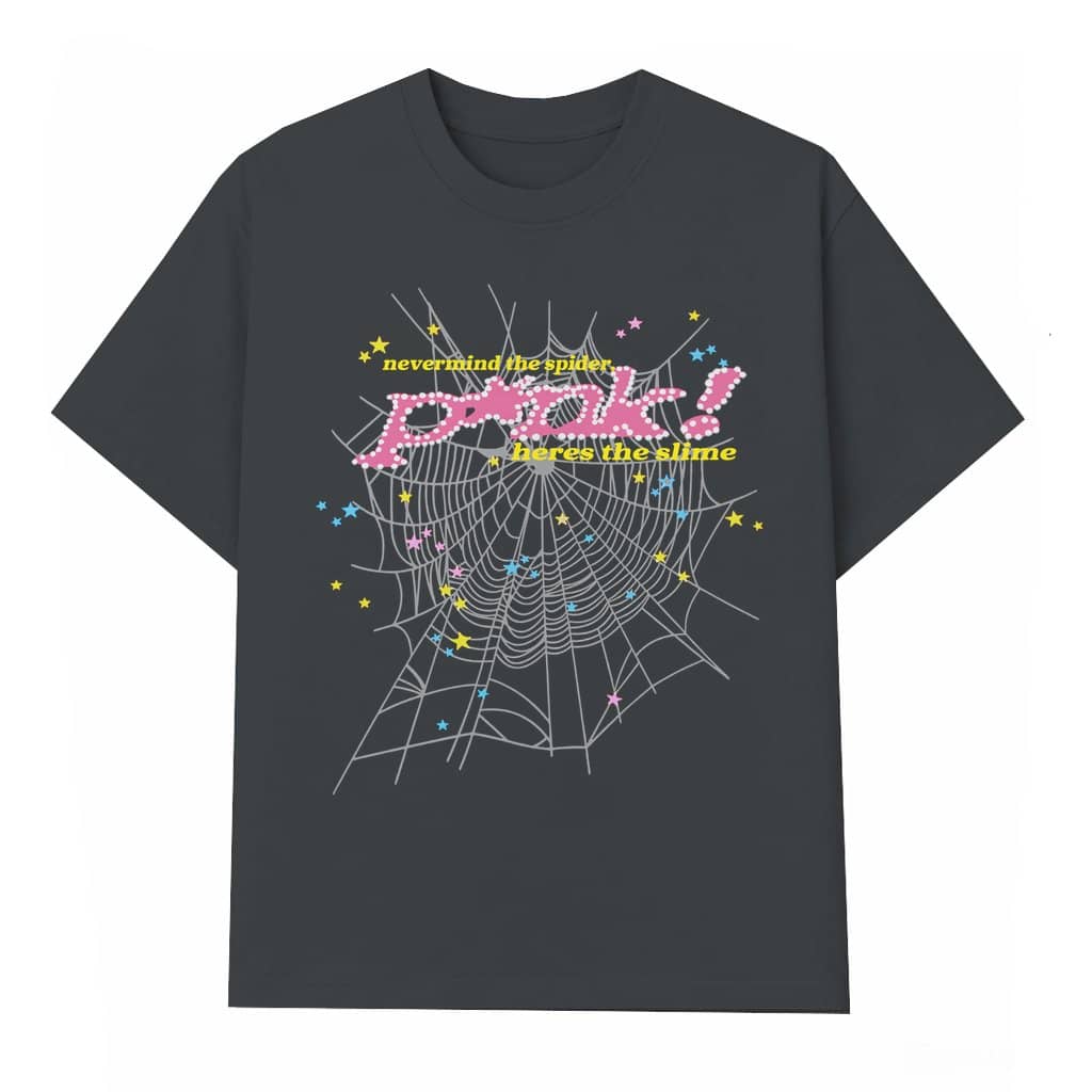 Y2k Hip Hop Spider Web T-shirt – Gift for Men Women Vintage Streetwear