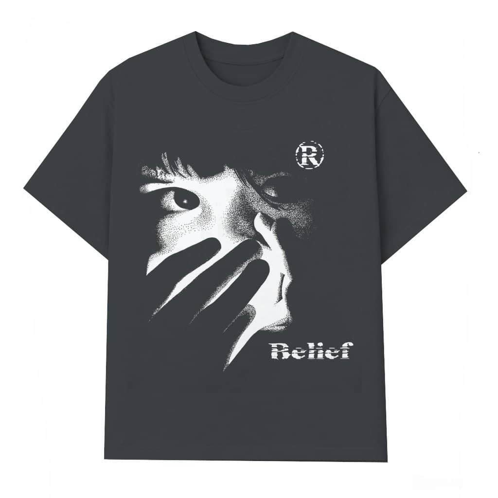Vintage Character T-shirt – Birthday Gift for Dad Belief Portrait Art Classic Cool
