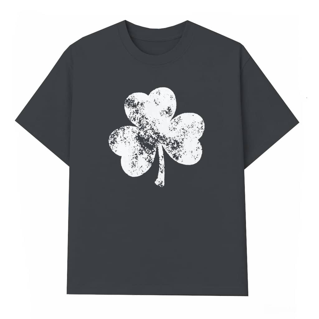 Shamrock T-shirt – St Patrick's Day Vintage Irish Gift