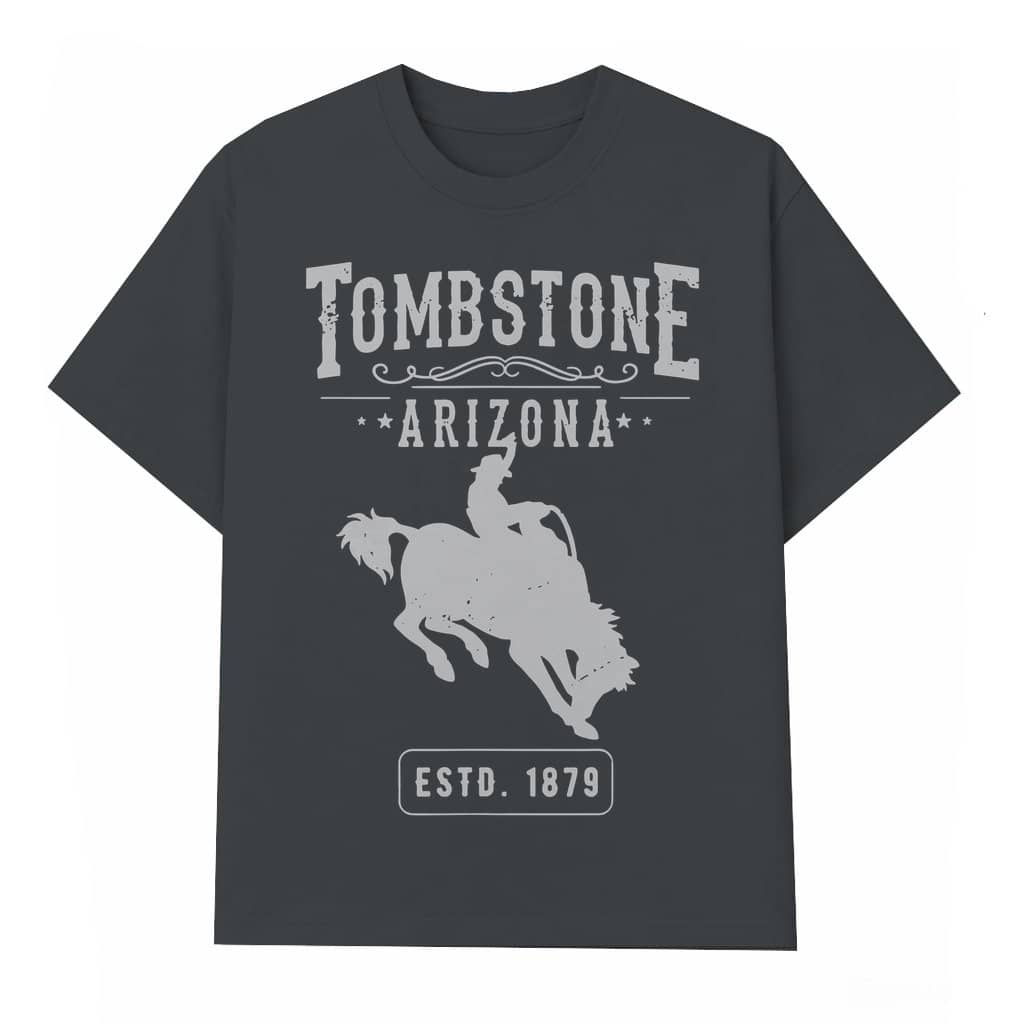 Tombstone Arizona Western T-shirt – Vintage Retro Cowboy Gift for Western Fan