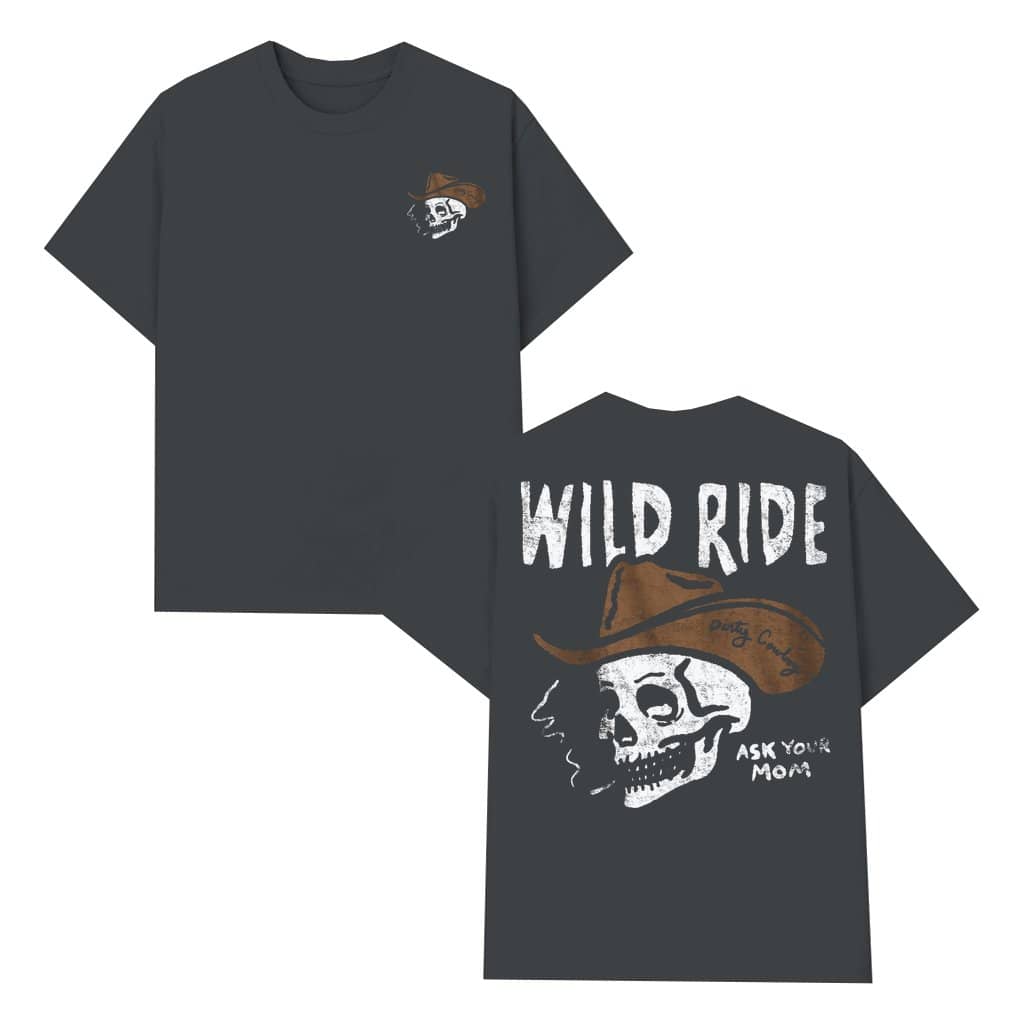 Vintage Cowboy T-shirt – Birthday Gift for Him Western Wild Ride