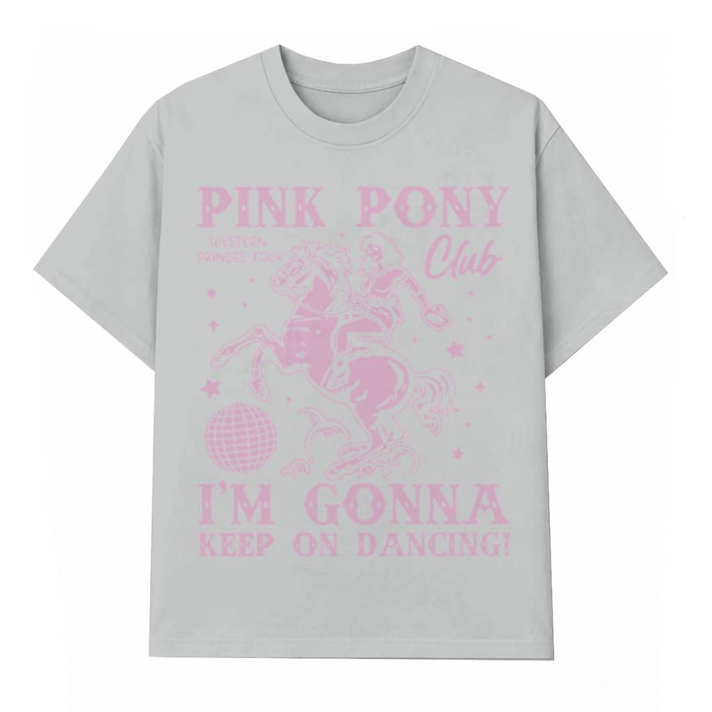 Horse Letter T-shirt – Vintage Gift for Her