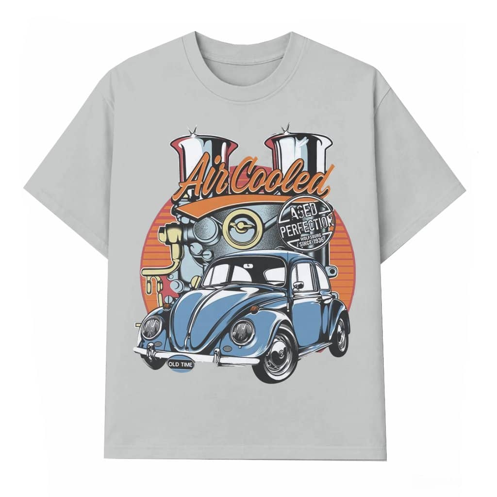 Air Cooled Beetle T-shirt – Birthday Gift for Car Lover Vintage Classic Car