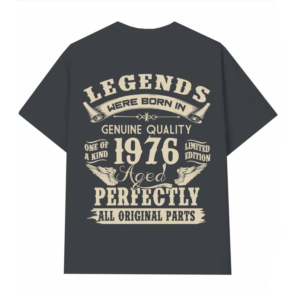 Legends Were Born 1965-1980 T-shirt – Birthday Gift for Dad Vintage