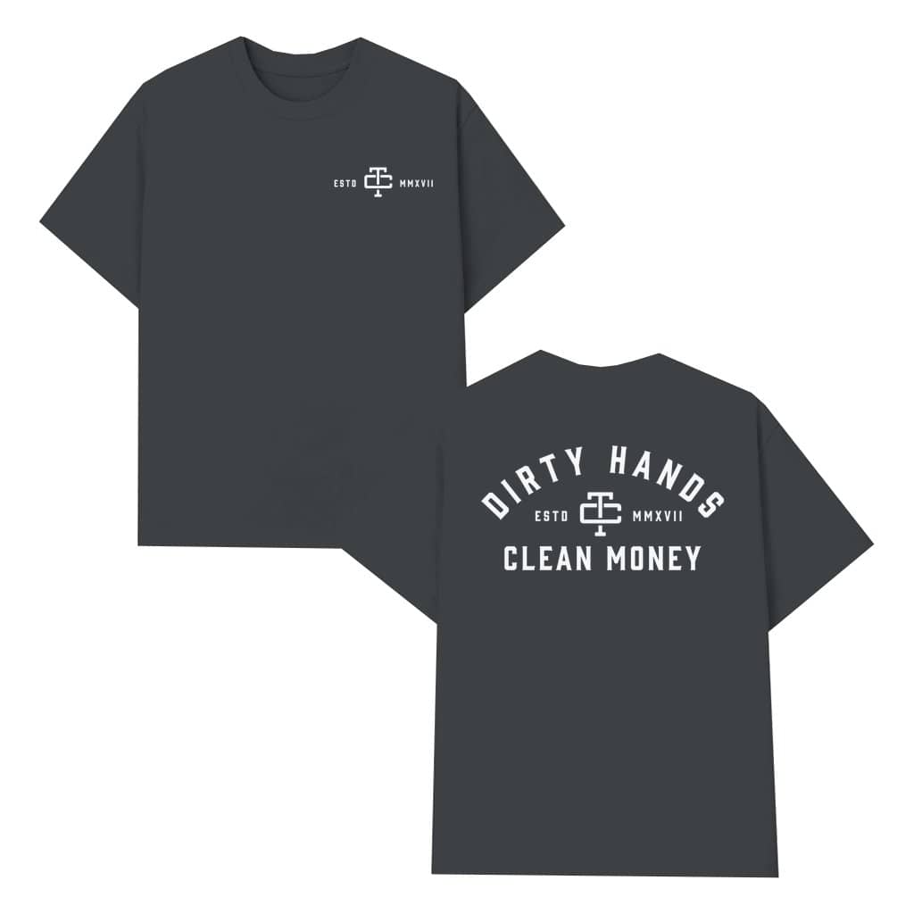 Dirty Hands Earn Clean Money T-shirt – Birthday Gift for Him Workwear Vintage Graphic