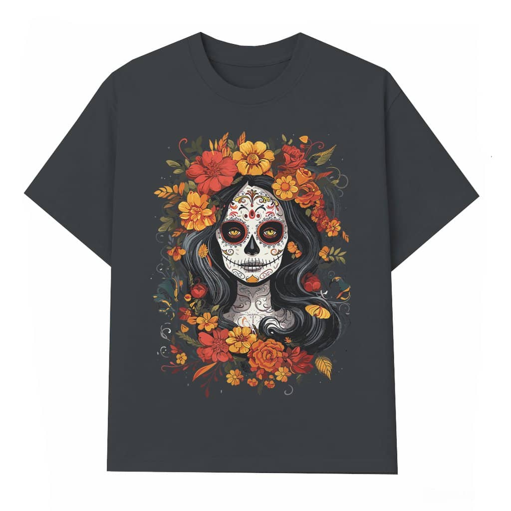 Vintage 90s Floral T-shirt – Halloween Gift for Women Trendy