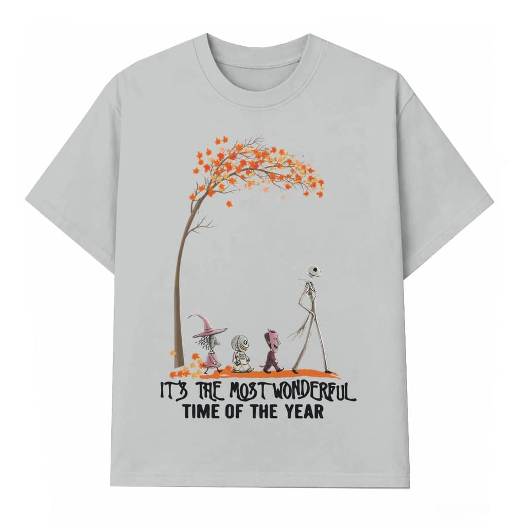 Most Wonderful Time of Year T-shirt – Halloween Gift Vintage Classic Unisex