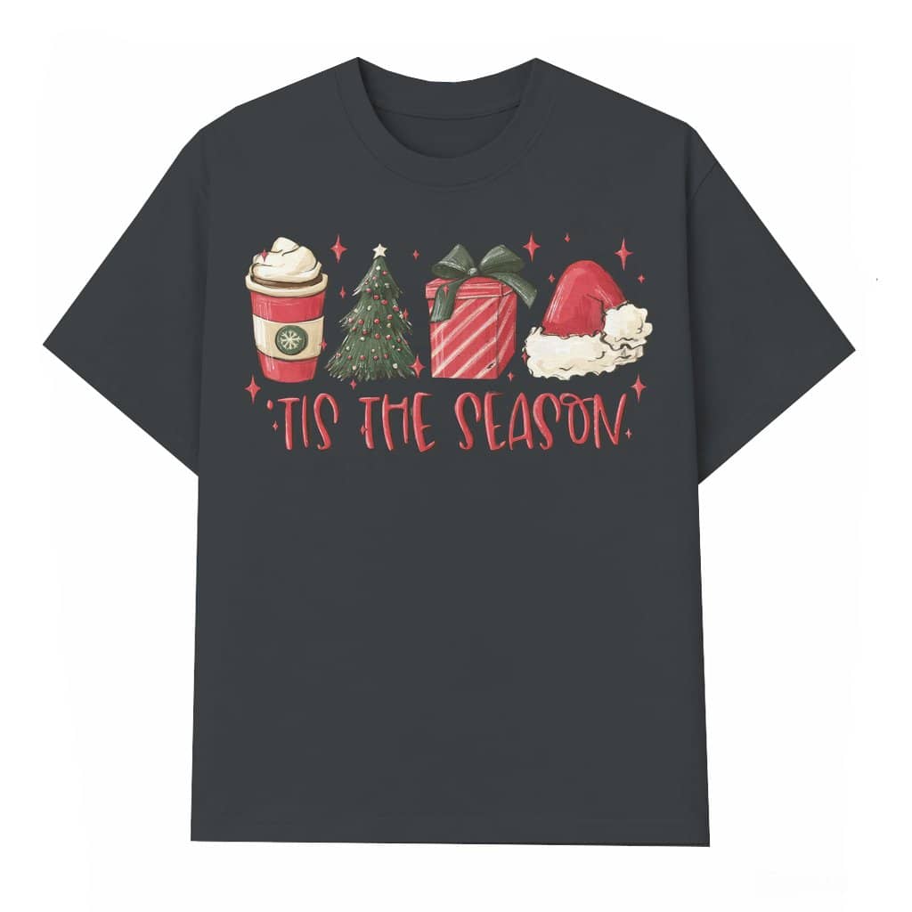 Tis The Season T-shirt – Christmas Gift for Men Retro Vintage