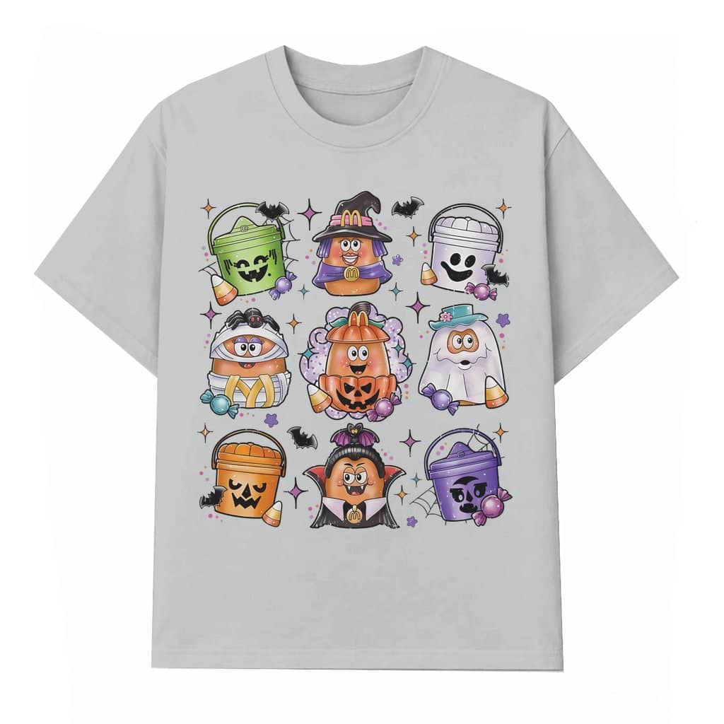 Halloween Nuggets T-shirt – Halloween Gift for Kids Vintage Cute