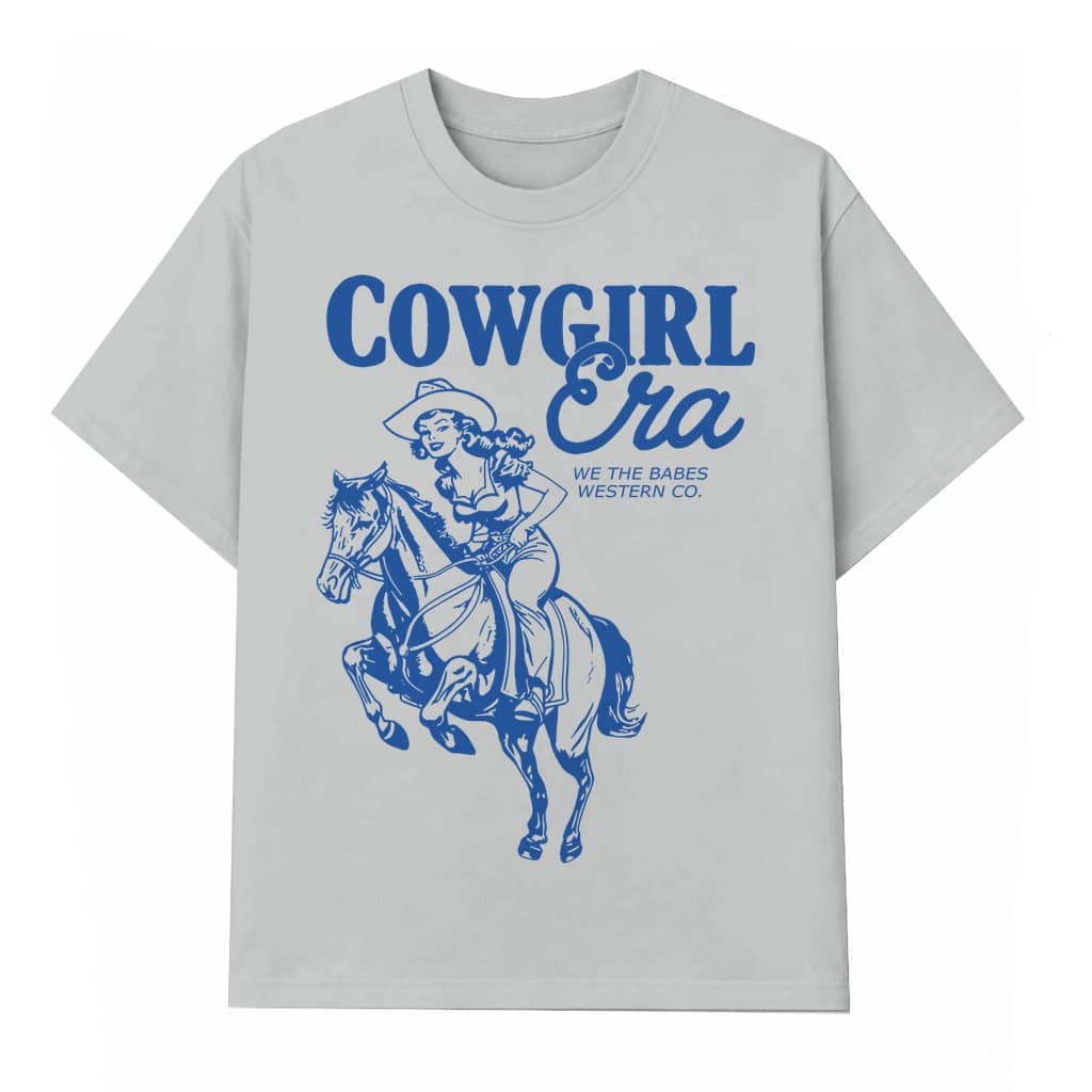 Cowgirl Era T-shirt – Birthday Gift for Her Vintage Western
