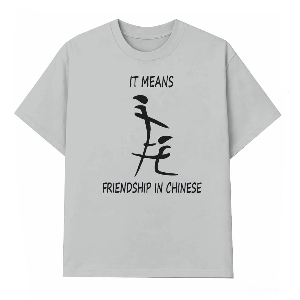 Funny Friendship Chinese T-shirt – Friendship Gift for Friend Naughty