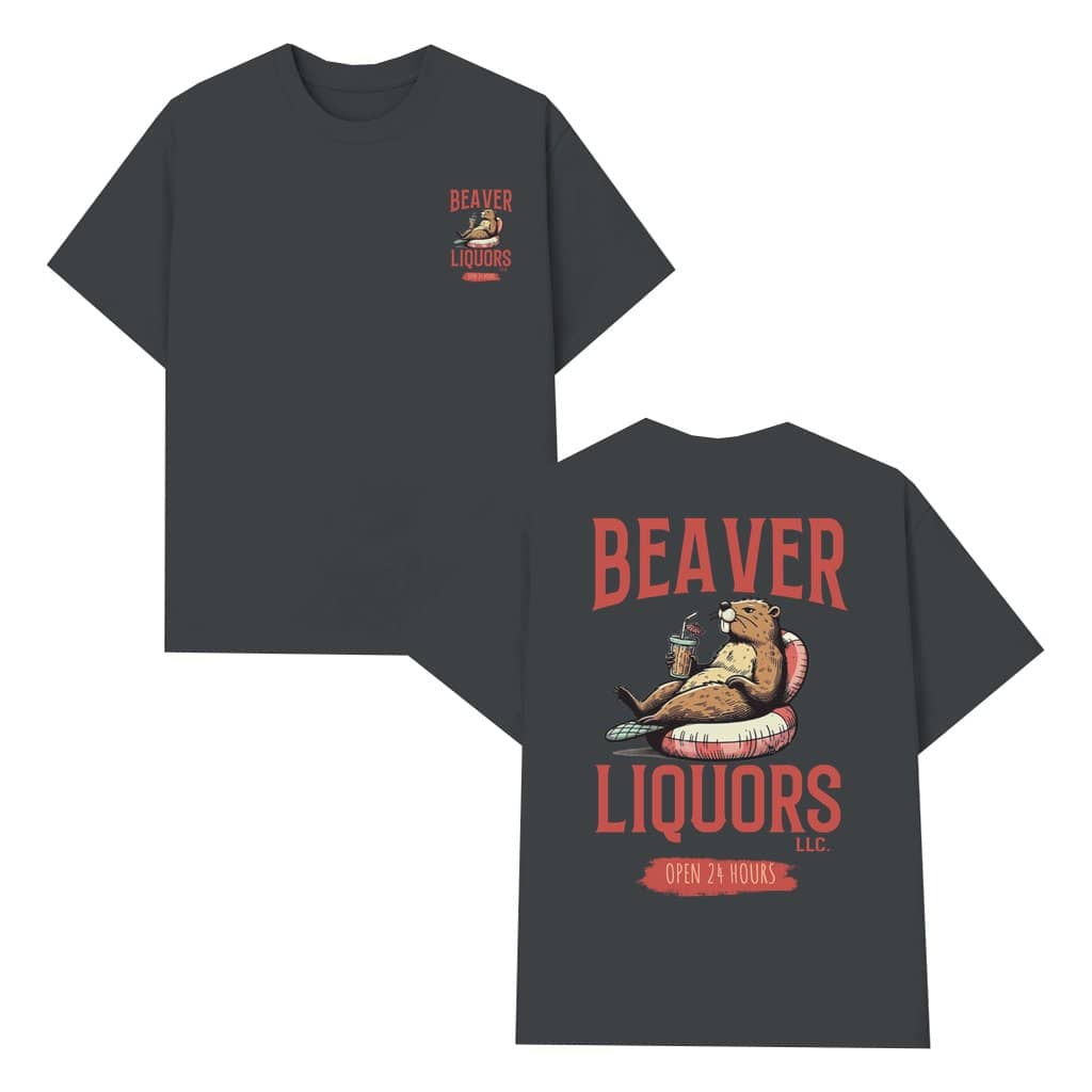 Tropical Streetwear T-shirt – Casual Gift for Him & Her 2 Sided Print