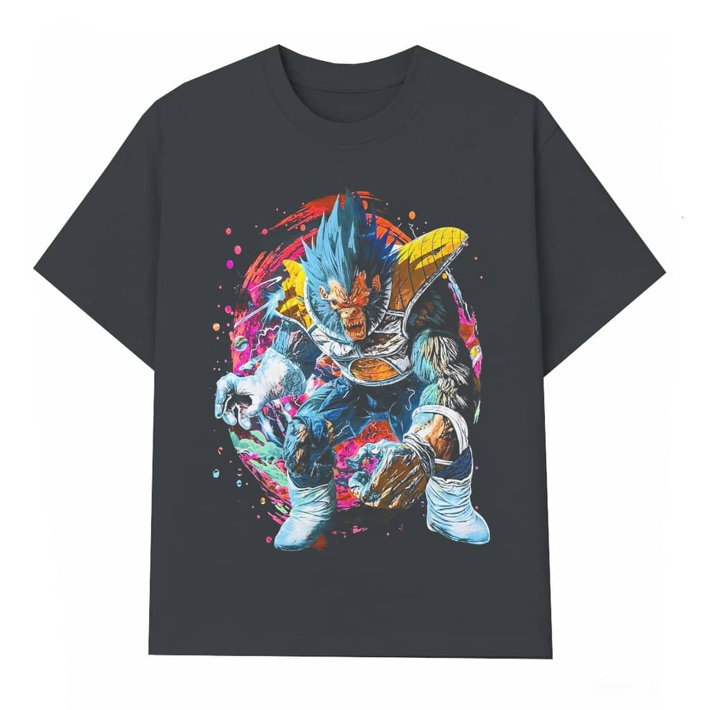Cool Gorilla Ego T-shirt – Gift for Men Women Trendy Streetwear Neon Ink