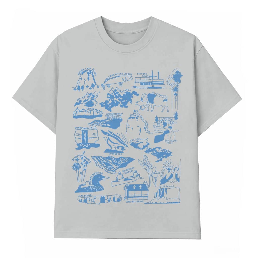 Minnesota Nature Checklist T-shirt – Summer Gift for Women Trendy