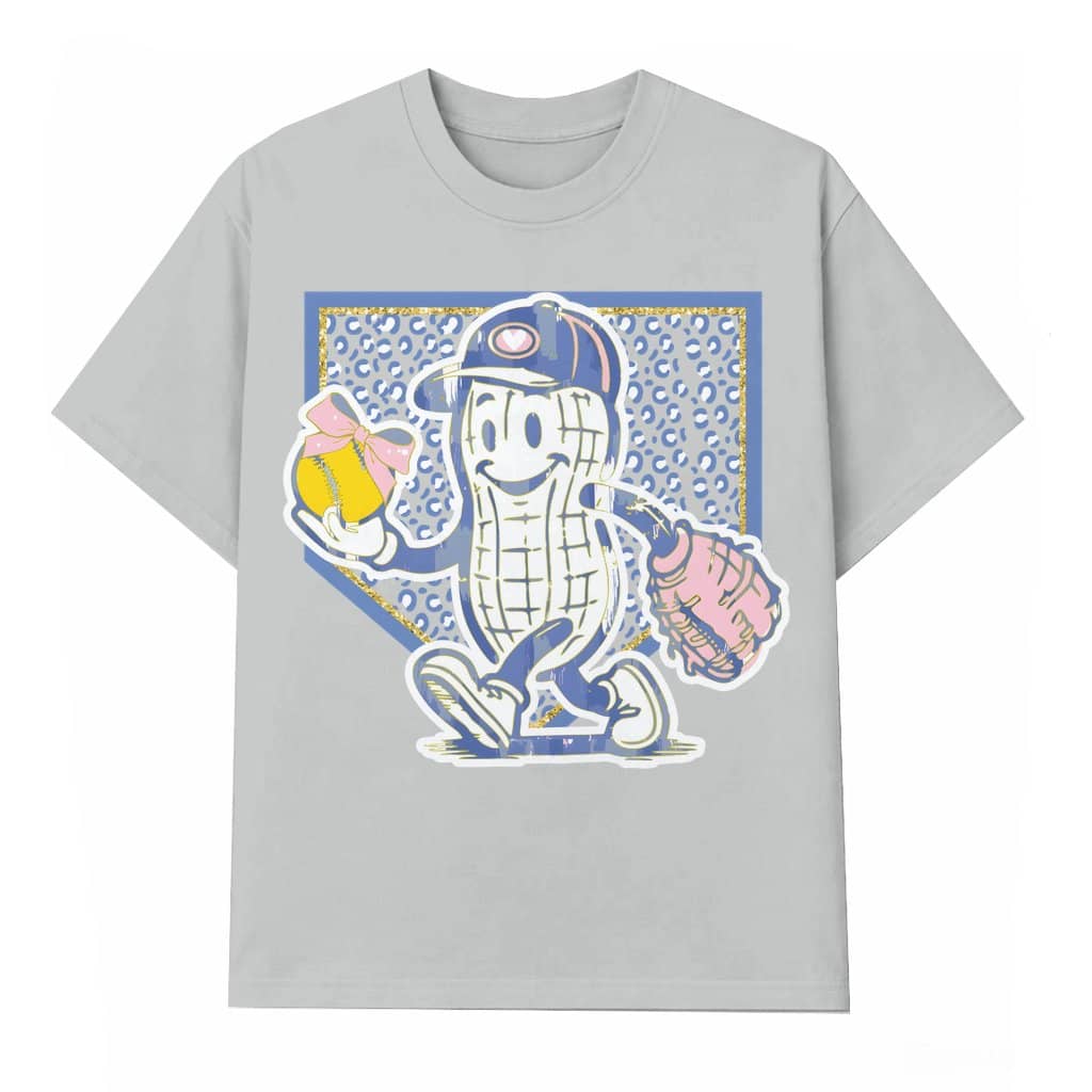 Softball T-shirt – Game Day Gift for Softball Girl Funny Coquette Bow