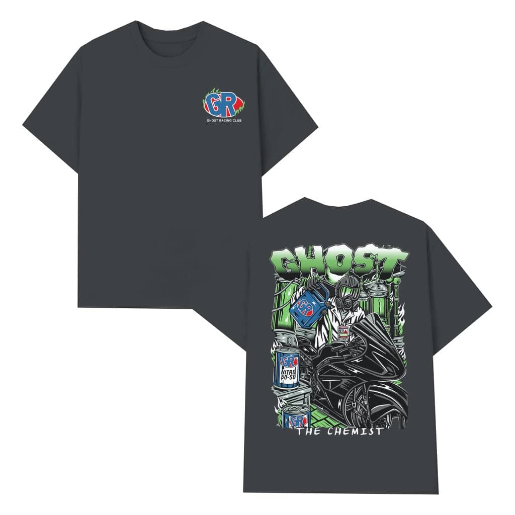 Dark Aesthetic Streetwear T-shirt – Gift for Biker Lab Style 2 Sided Print