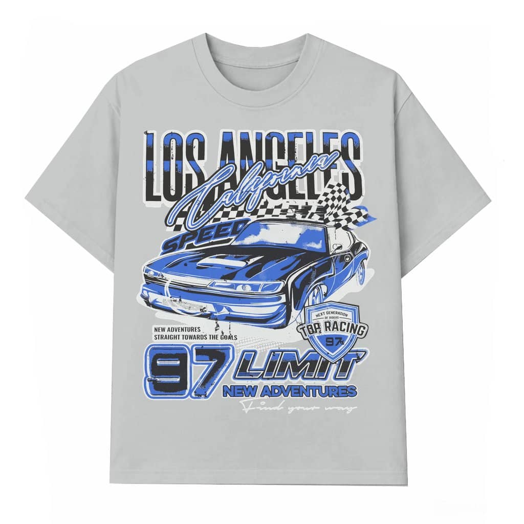 Cool Car Graphic T-shirt – Gift for Men Casual Streetwear Summer