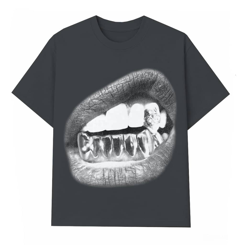 Grillz T-shirt – Streetwear Gift for Men