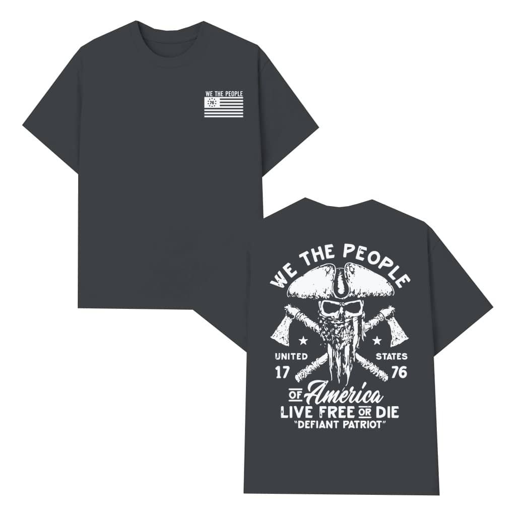 We The People T-shirt – American Patriot Gift Defiant Streetwear