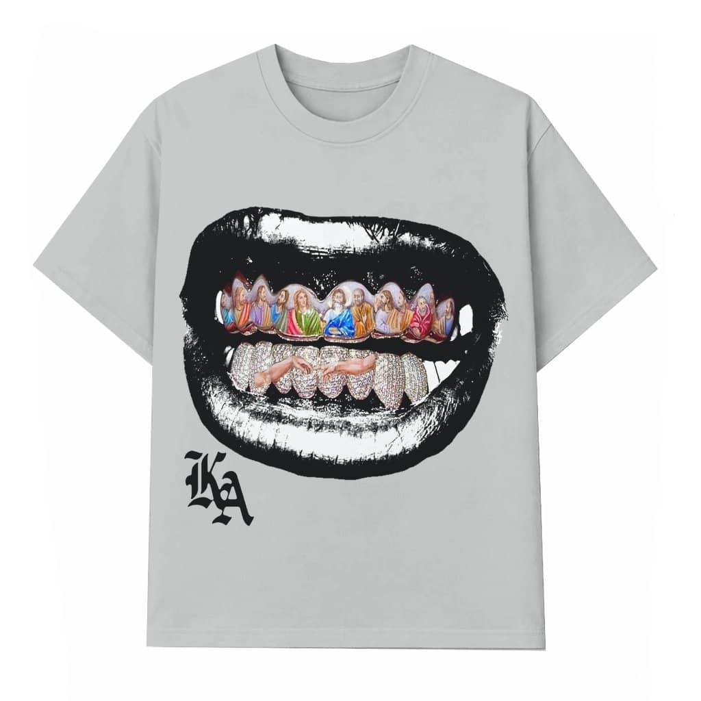 Grillz T-shirt – Gift for Men Street Style Streetwear Trendy