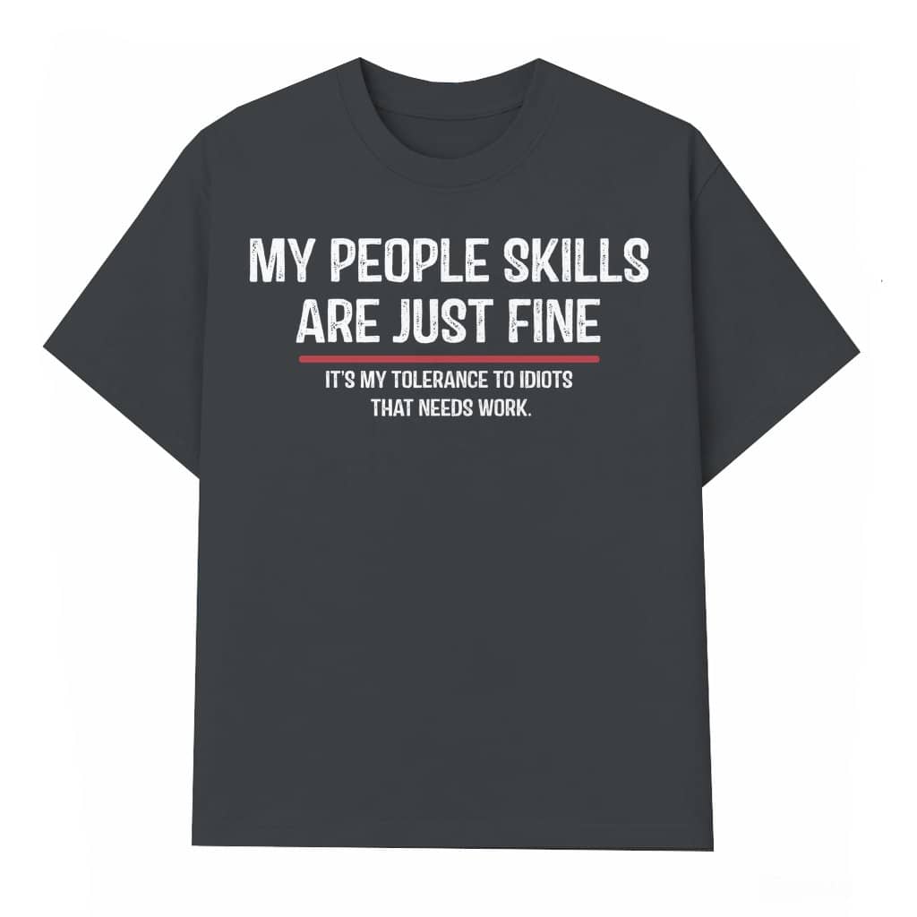 Funny Letter Print T-shirt – Summer Gift for Men