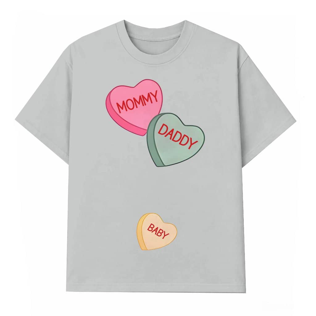 Extra Heartbeat Inside T-shirt – Baby Announcement Gift for New Mom