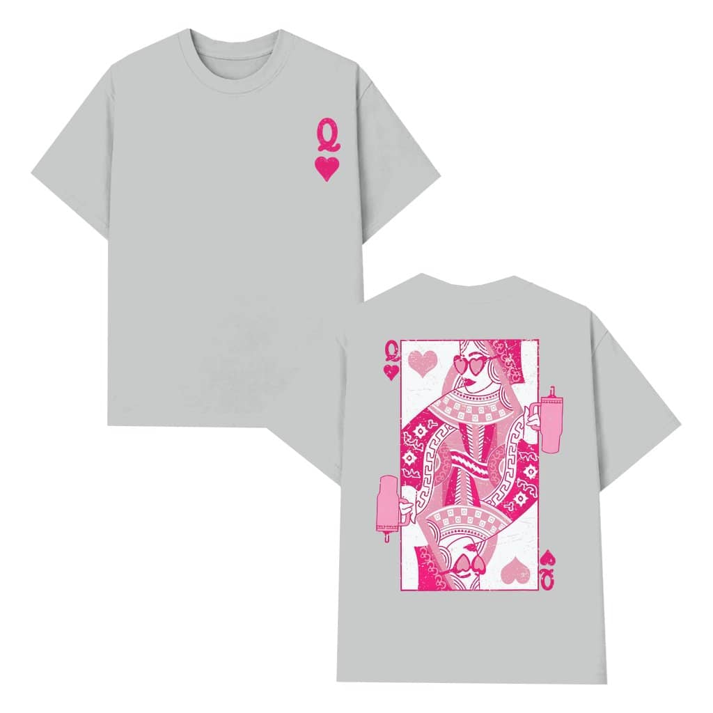 Queen of Hearts T-shirt – Valentine's Day Gift Cute