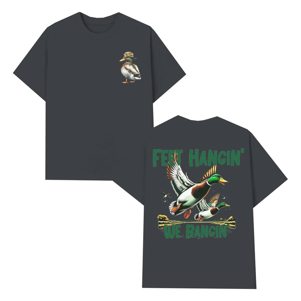 Classic Duck Hunting Fishing T-shirt – Outdoors Gift for Men and Women