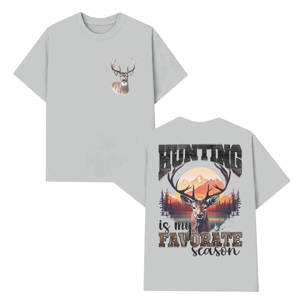 Scenic Deer Mountain Hunting T-shirt – Gift for Hunter Classic