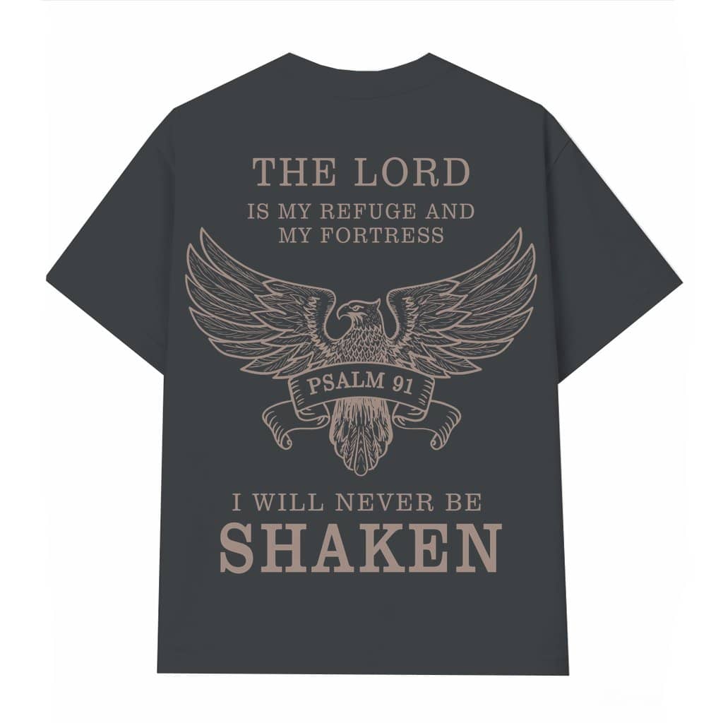 Christian Psalm 91 T-shirt – Resurrection Sunday Gift for Men
