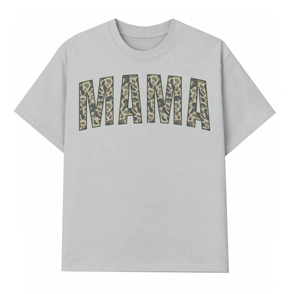 Classic Mama Camo T-shirt – Mother's Day Gift for Mom