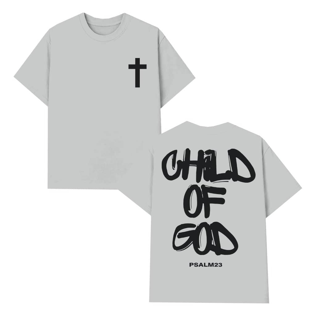 Child of God Faith T-shirt – Christian Inspirational Gift for Men Women
