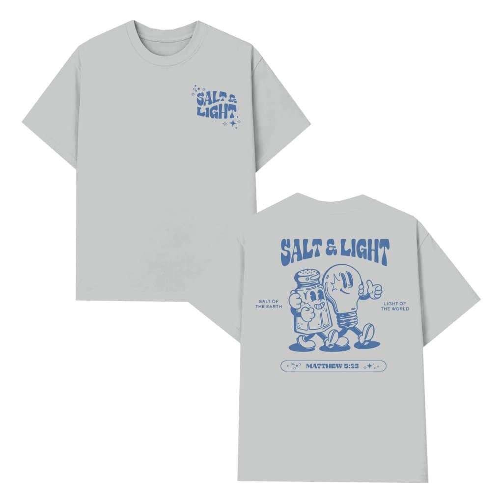 I Love Jesus Salt and Light T-shirt – Easter Christian Gift Vintage