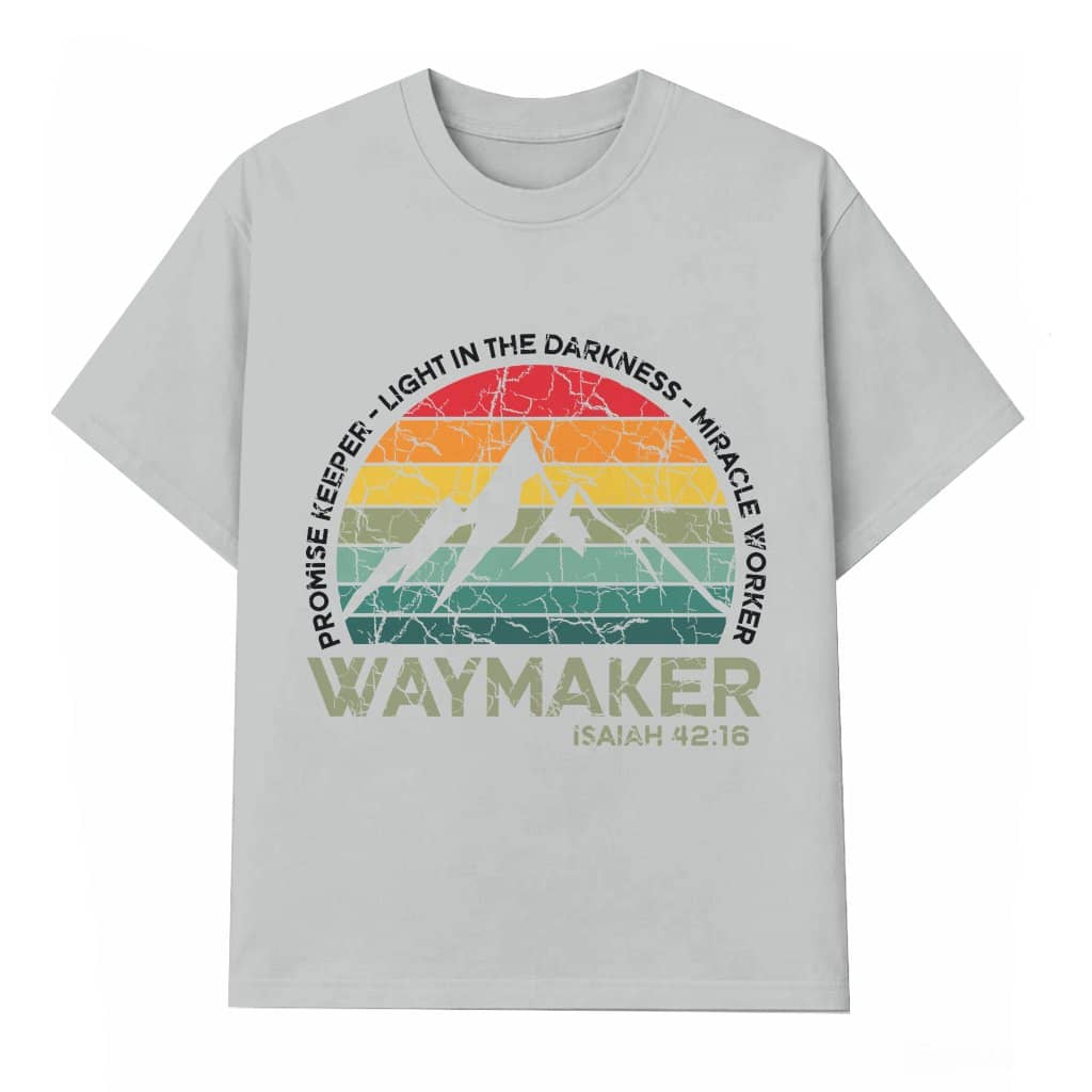 Waymaker Promise Keeper T-shirt – Christian Jesus Faith Gift for Christians