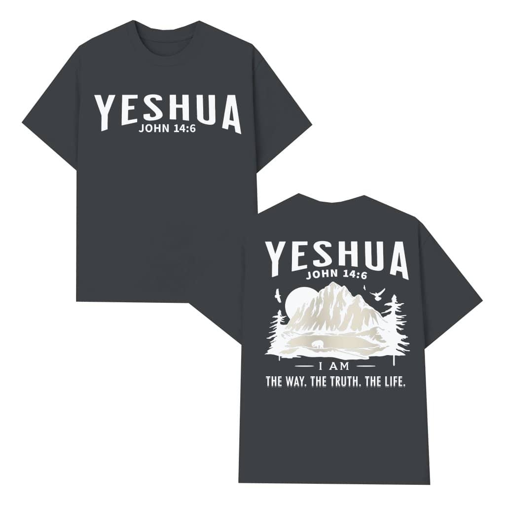Yeshua Christian T-shirt – Christian Gift for Women Faith Based