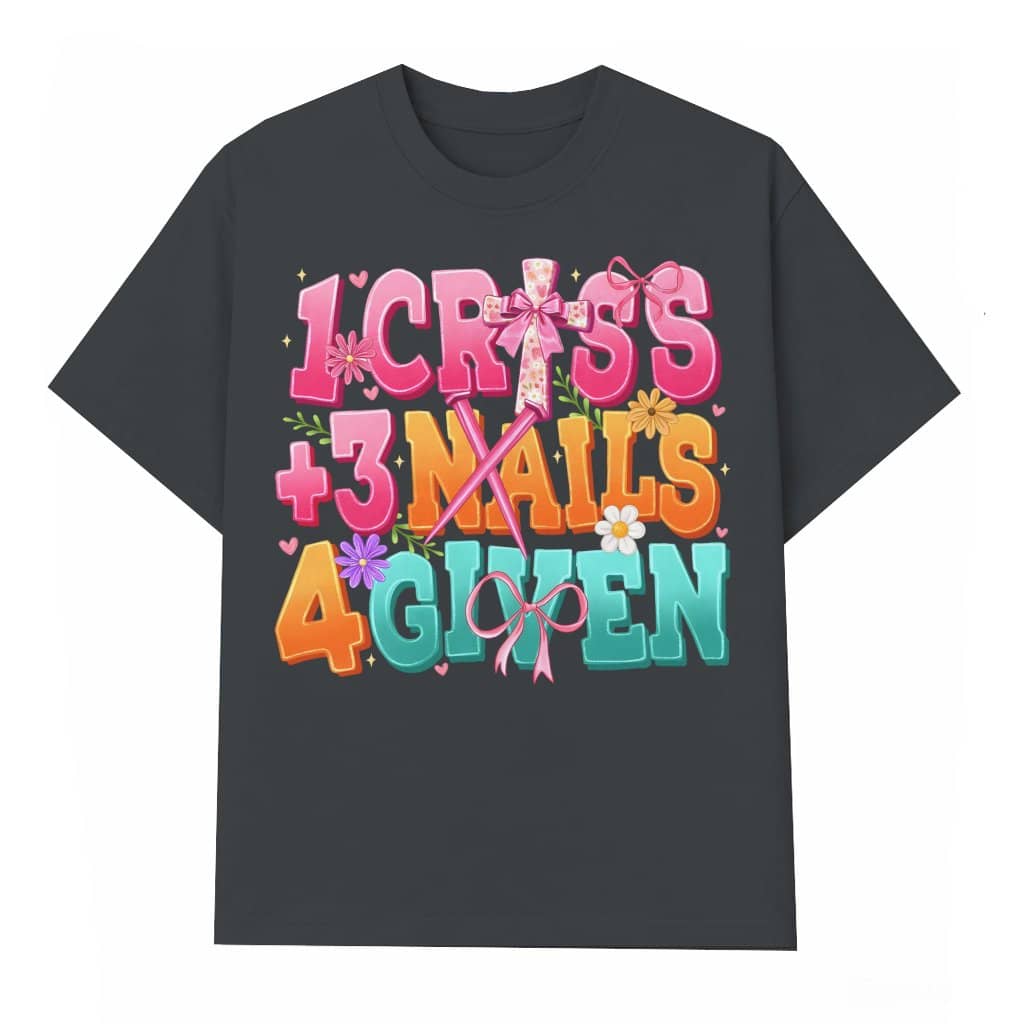 He is Risen Jesus Cross T-shirt – Christian Easter Faith Gift