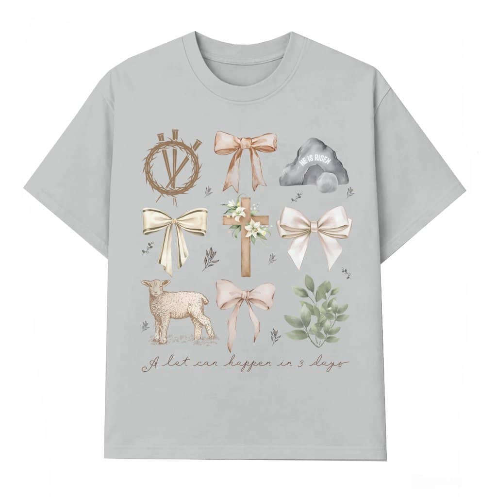 He is Risen T-shirt Easter – Gift for Women Faith Jesus Trendy