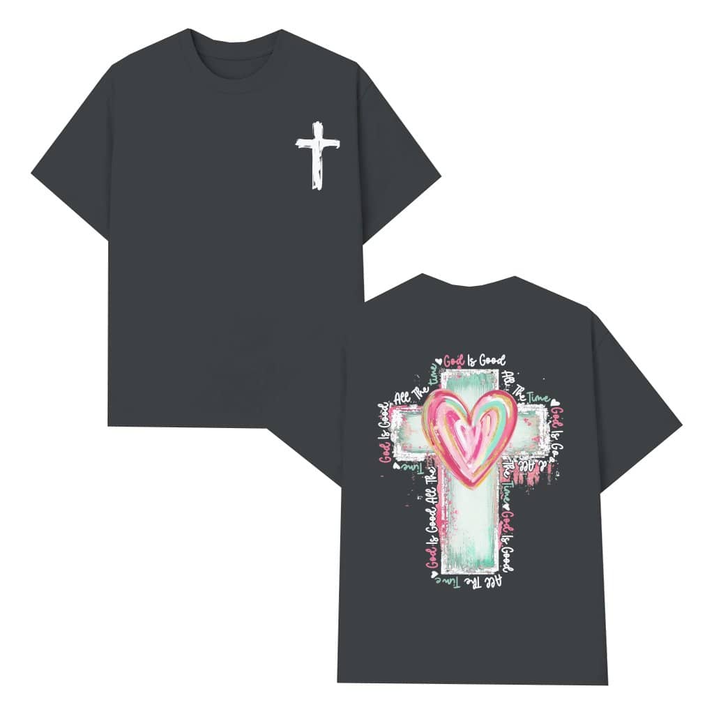 God Is Good T-shirt – Christian Faith Gift for Her