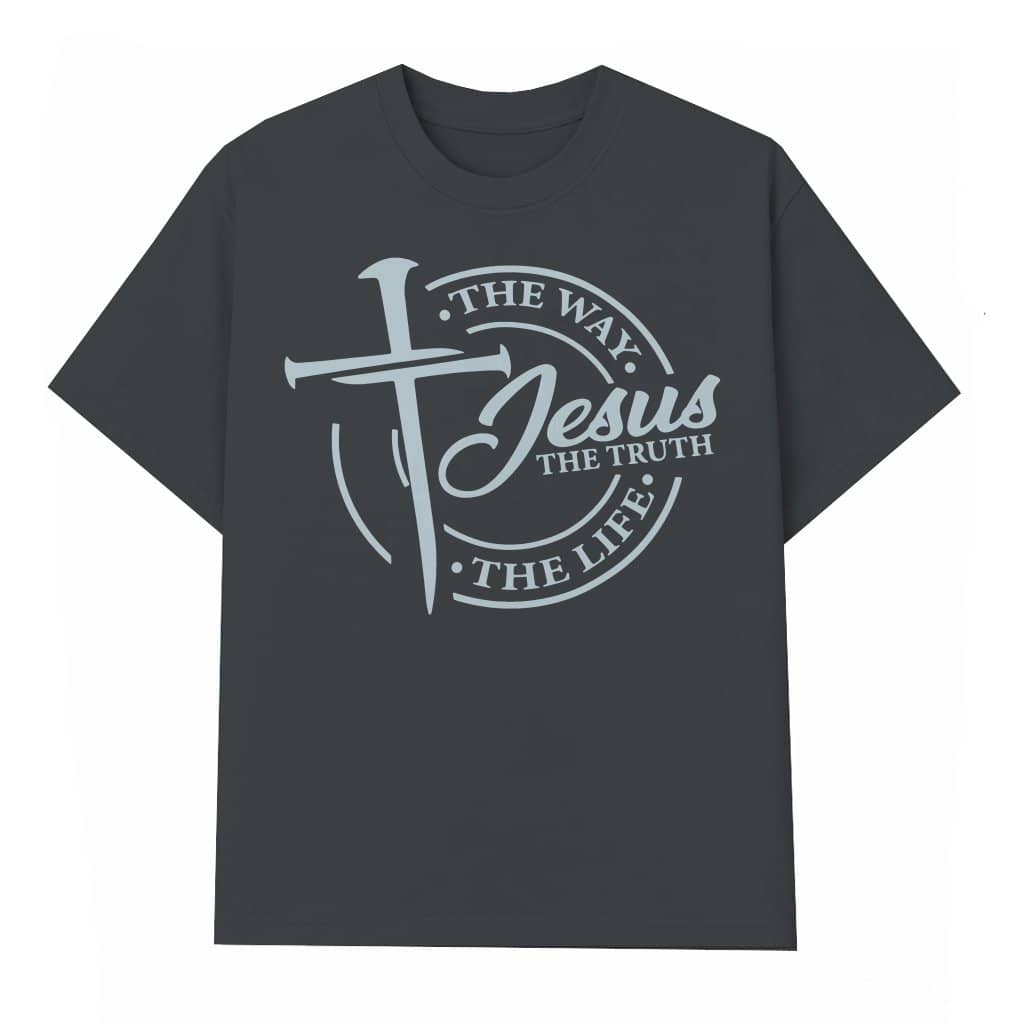 Jesus The Truth The Way The Life T-shirt – Classic Christian Gift for Believers